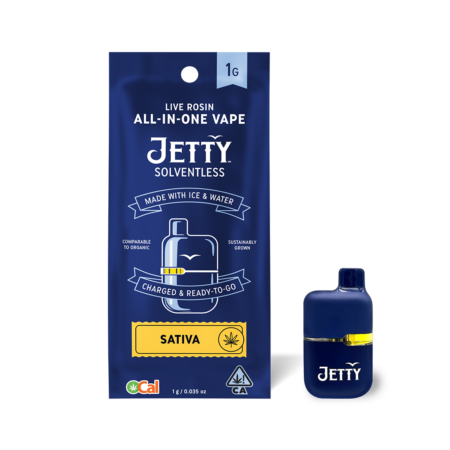 jetty solventless all in one sativa