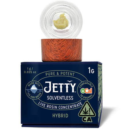 Solventless live resin ocal hybrid