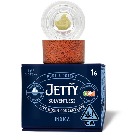 Solventless live resin ocal indica