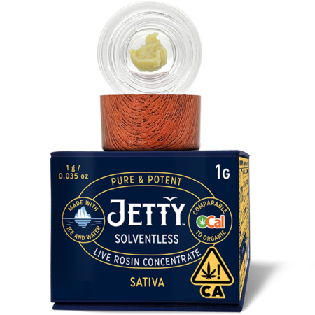 Solventless live resin ocal sativa